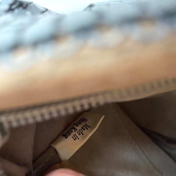 VTG Metal Mesh Evening Purse Handbag Creative Designs of Italy Gray Hong Kong - Picture 11 of 15